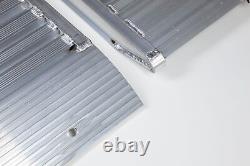 Paire de rampes lourdes de 2m (2000x300x2700kg) en alliage, pour machine de chantier