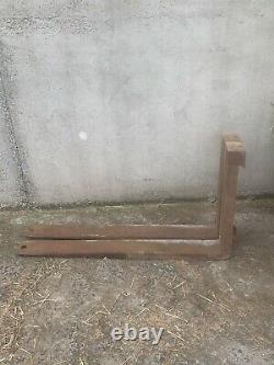 Pinces À Palettes Lourdes, Fourches À Palettes, Pas De Vapeur, Tracteur, Télémanipulateur, Digger