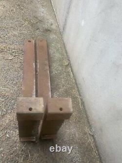 Pinces À Palettes Lourdes, Fourches À Palettes, Pas De Vapeur, Tracteur, Télémanipulateur, Digger