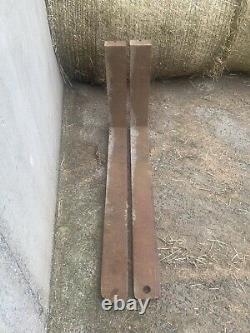 Pinces À Palettes Lourdes, Fourches À Palettes, Pas De Vapeur, Tracteur, Télémanipulateur, Digger