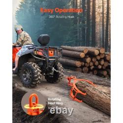 Pinces de levage à bûches de 36 pouces, grappin en acier à 4 griffes, outil de manutention du bois robuste