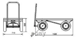 Plate-forme Heavy Duty Truck Hay Cartabouta Royaume-uni Actions De La Ferme Turntable Truck