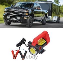 Pompe de transfert de carburant DC 12V en fonte électrique pour véhicules lourds