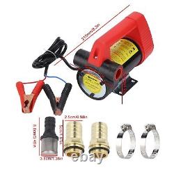 Pompe de transfert de carburant DC 12V en fonte électrique pour véhicules lourds