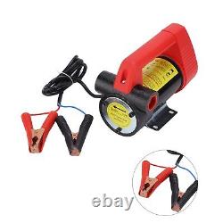 Pompe de transfert de carburant DC 12V en fonte électrique pour véhicules lourds