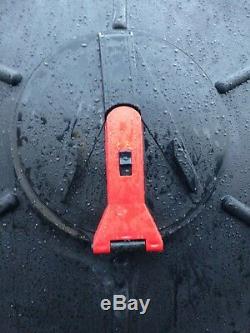 Portable Ton Repas Bin (1000 Kg) En Polyéthylène Robuste Avec Cadre Galvanisé