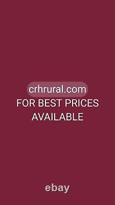 Portail lourd galvanisé télescopique à 5 barres. S'étend de 2,60 à 3,55 m de large.