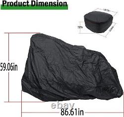 Pour John Deere X300-X700 Couverture de tondeuse à gazon robuste LP93647 imperméable