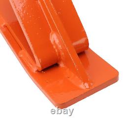 Protecteur de godet de tracteur Attaches de godet en acier robuste pour skid long