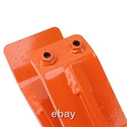 Protecteur de godet de tracteur, accessoire de godet en acier robuste, ski NAU