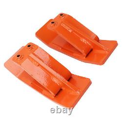 Protecteur de godet de tracteur, accessoire de godet en acier robuste, ski NAU