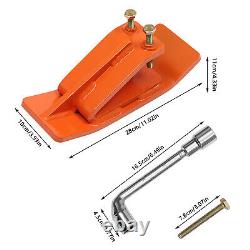 Protège-bordure de protection de godet de tracteur lourd 2pcs en acier pour godet de tracteur.