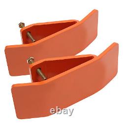 Protège-bordure de protection de godet de tracteur lourd 2pcs en acier pour godet de tracteur.