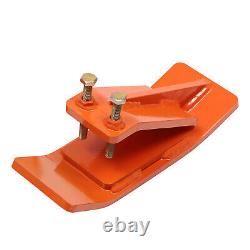 Protège-bordure de protection de godet de tracteur lourd 2pcs en acier pour godet de tracteur.