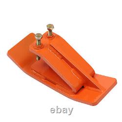 Protège-bordure de protection de godet de tracteur lourd 2pcs en acier pour godet de tracteur.