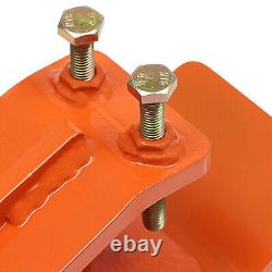 Protège-bordure de protection de godet de tracteur lourd 2pcs en acier pour godet de tracteur.