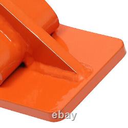 Protège-bordure de protection de godet de tracteur lourd 2pcs en acier pour godet de tracteur.