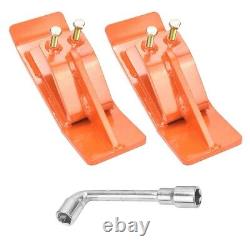 Protège-nacelle robuste du tracteur protège la pelouse et le sol de la neige et des débris