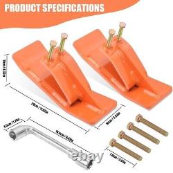 Protège-nacelle robuste du tracteur protège la pelouse et le sol de la neige et des débris