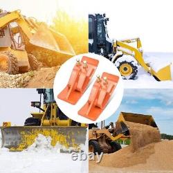 Protège-nacelle robuste du tracteur protège la pelouse et le sol de la neige et des débris