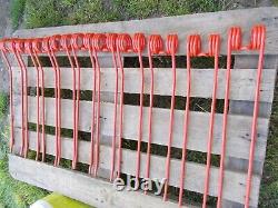 Quantité 10 Dents de Andaineur / Faneur Claas d'Origine 0009557100 pour modèle 1550, 3000 etc.