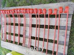 Quantité 10 Dents de Andaineur / Faneur Claas d'Origine 0009557100 pour modèle 1550, 3000 etc.