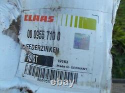 Quantité 10 Dents de Andaineur / Faneur Claas d'Origine 0009557100 pour modèle 1550, 3000 etc.