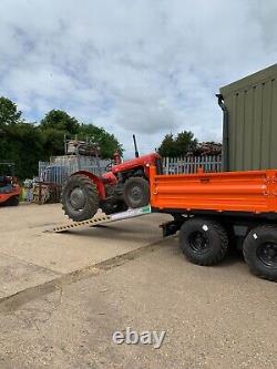 Rampes de chargement en aluminium de 4 mètres, 3 tonnes, paire robuste, inclut la TVA et la livraison