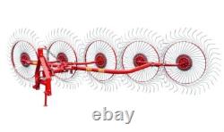 Râteau à roues P-SS240/4 FPM 2,4 m pour tracteurs compacts
