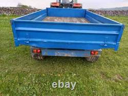 Remorque 12ftx 7ft 5/6 Tonnes À Bascule Simple Essieu