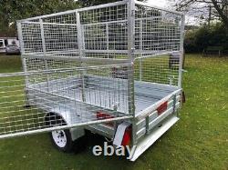 Remorque 8x5 Double cage Édition spéciale jardinier 750KG Nouvelle Apache Heavy Duty