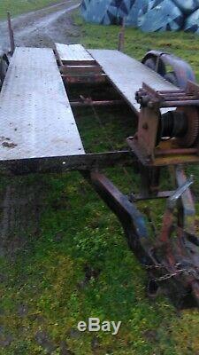 Remorque De Récupération Robuste Rampes En Alliage De 14 X 6 Pieds