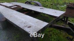 Remorque De Récupération Robuste Rampes En Alliage De 14 X 6 Pieds