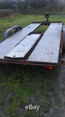 Remorque De Récupération Robuste Rampes En Alliage De 14 X 6 Pieds