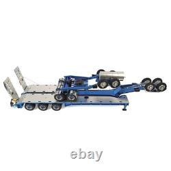 Remorque Métallique Robuste à Contrôle Radio In Stock pour Tracteur RC 1/12 1/14