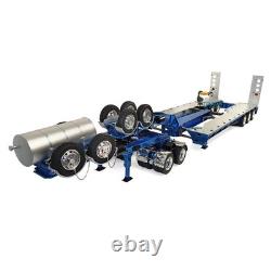 Remorque Métallique Robuste à Contrôle Radio In Stock pour Tracteur RC 1/12 1/14