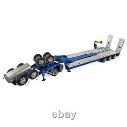 Remorque Métallique Robuste à Contrôle Radio In Stock pour Tracteur RC 1/12 1/14