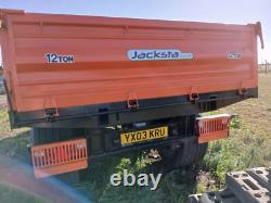 Remorque agricole JACKSTA 12 tonnes à côtés rabattables, remorque agricole robuste hors TVA