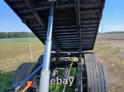 Remorque agricole JACKSTA 12 tonnes à côtés rabattables, remorque agricole robuste hors TVA