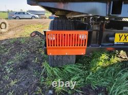 Remorque agricole JACKSTA 12 tonnes à côtés rabattables, remorque agricole robuste hors TVA