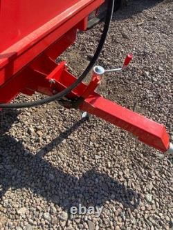 Remorque basculante agricole hydraulique robuste WINTON TL15 pour tracteur compact