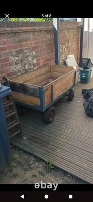 Remorque de tracteur de jardin