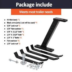 Remorque de tracteur tondeuse à gazon avec attelage, outils de jardin robustes EN SOLDE