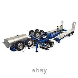 Remorque métallique robuste pour camion tracteur RC Tamiya 1/12 1/14 en stock