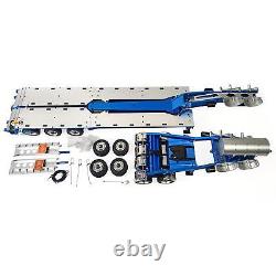 Remorque métallique robuste pour camion tracteur RC Tamiya 1/12 1/14 en stock