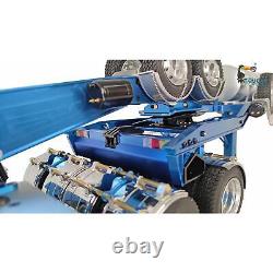 Remorque métallique robuste pour camion tracteur RC Tamiya 1/12 1/14 en stock