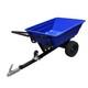 Remorque Pour Quad Atv Basculante Pour Jardin, Chariot Benne Robuste Pour Tracteur Agricole<br/>