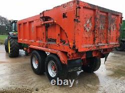 Remorques De Vidage Usées