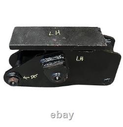 Rocker à pivot central robuste de 76 mm pour ressort à feuilles, main gauche