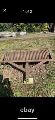 Rouleau de champ/prairie pour VTT en fonte/acier